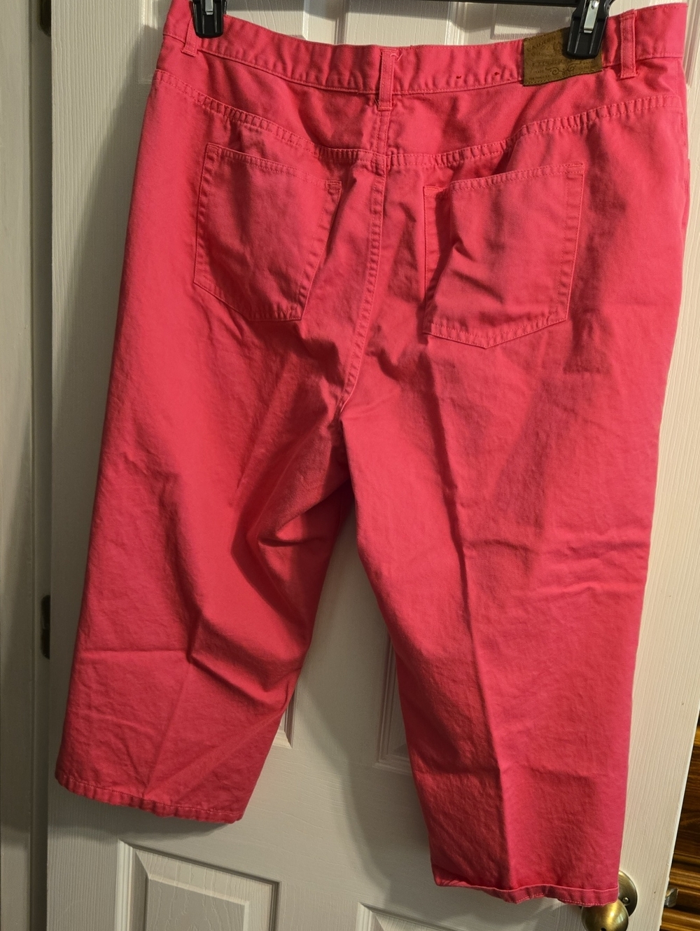 Lauren Jeans Co. By Ralph Lauren Pink Cotton Capris - Picture 5 of 5